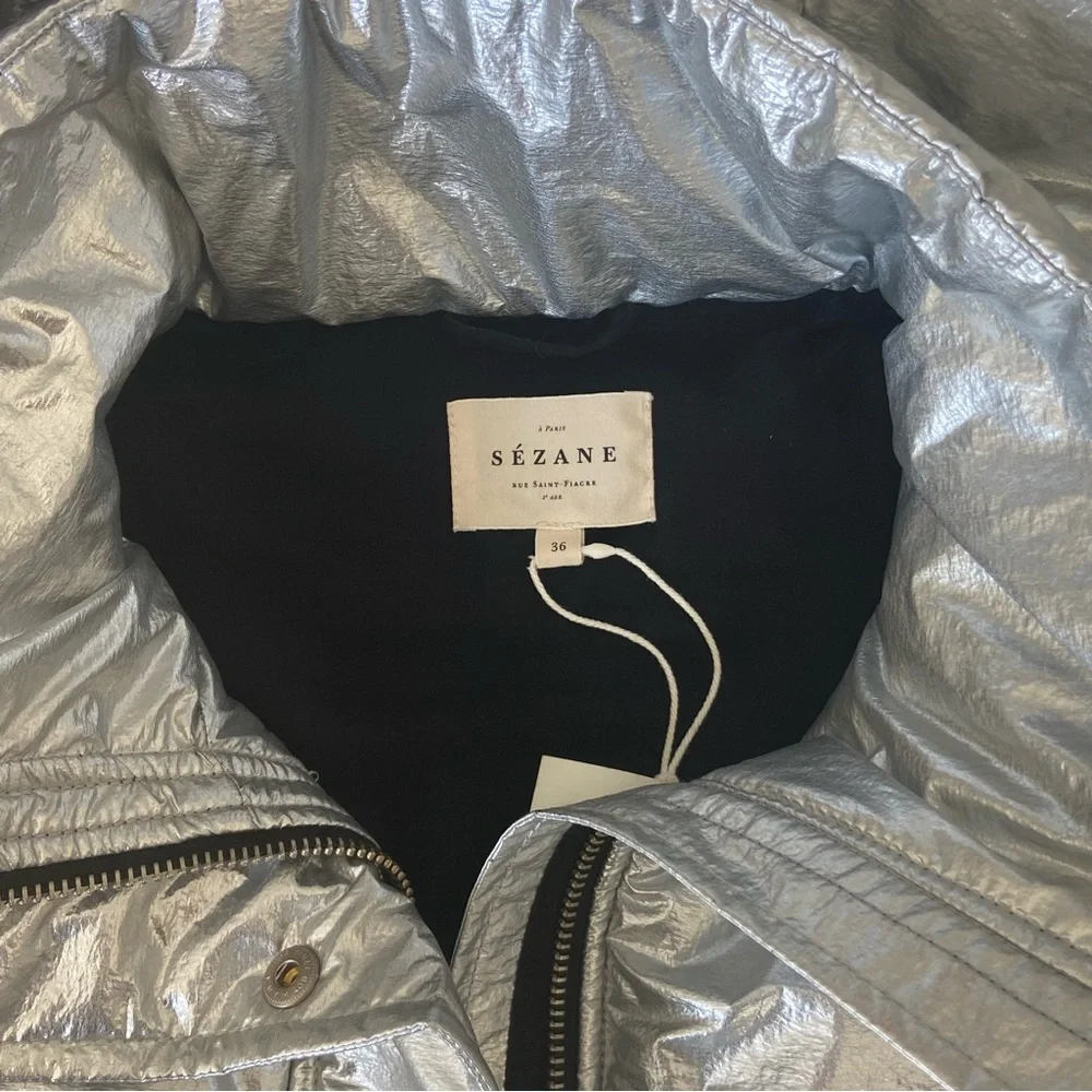 🌿|NWT| Sézane Java Puffer Jacket - Picture 4 of 10